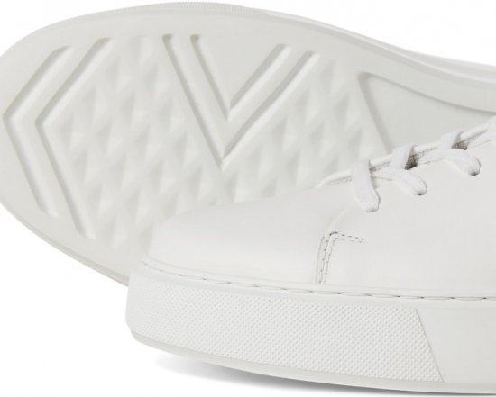 Jack & Jones Stockholm Leather Sneakers Bright White/Leather - Pánske topánky 40-52 - 