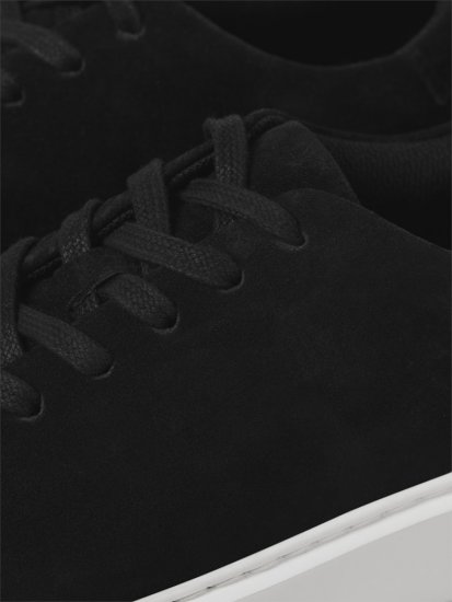 Jack & Jones Stockholm Leather Sneakers Black/Suede - Pánske topánky 40-52 - 