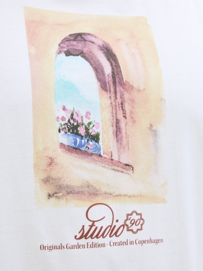 Jack & Jones Hydra Crew Neck T-Shirt Bright White - Tričká - Nadrozmerné tričká - 2XL-14XL