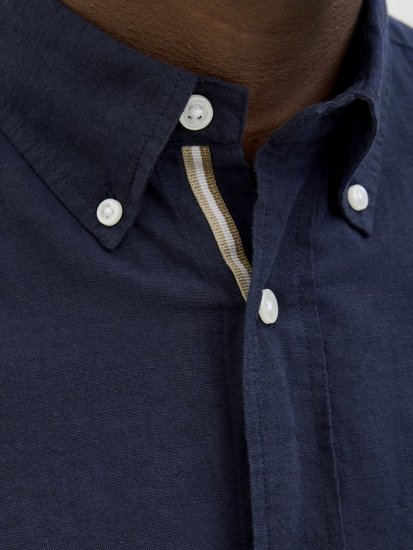 Jack & Jones Summer Shield Short Sleeve Shirt Maritime Blue - Košele - Košele 2XL-10XL