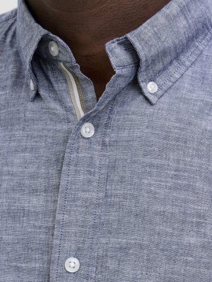 Jack & Jones Summer Shield Short Sleeve Shirt Faded Denim - Košele - Košele 2XL-10XL