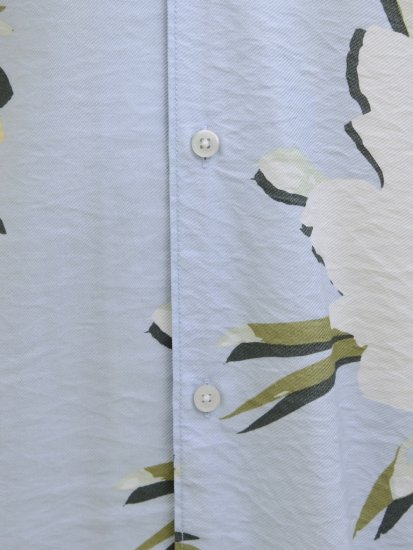 Jack & Jones Vira Marshall AOP Short Sleeve Shirt Skyway - Košele - Košele 2XL-10XL