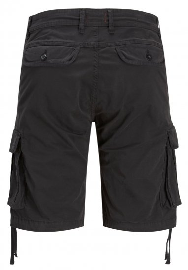 jack & Jones JPSTZEUS Cargo Shorts Black - Šortky - Šortky W40-W60