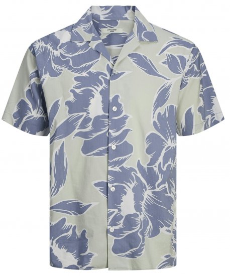 Jack & Jones JPRBLAPALMA RESORT Shirt Green Tint - Košele - Košele 2XL-10XL