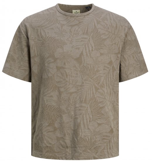 Jack & Jones JPRBLUNAEL T-Shirt Falcon - Tričká - Nadrozmerné tričká - 2XL-14XL