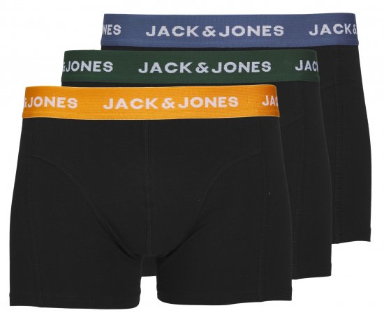 Jack & Jones JACGAB Trunks 3-Pack - Spodná bielizeň - Spodné Prádlo 2XL-8XL