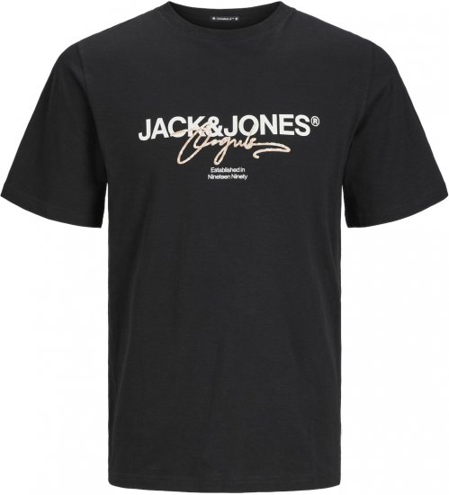 Jack & Jones JORARUBA BRANDING TEE SS CREW NECK Tap Shoe - Tričká - Nadrozmerné tričká - 2XL-14XL