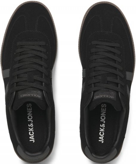 Jack & Jones Kirk International Campaign Sneakers Black/Asphalt - Pánske topánky 40-52 - 