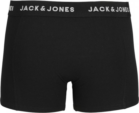 Jack & Jones HUEY Trunks 7-Pack Black - Spodná bielizeň - Spodné Prádlo 2XL-8XL