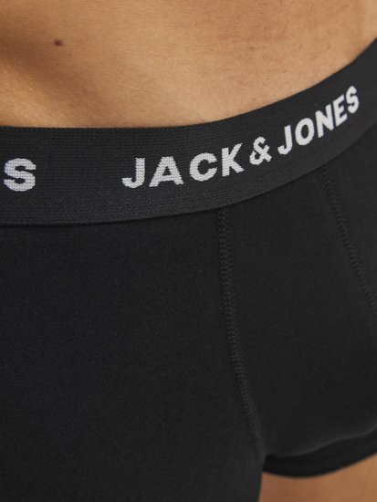 Jack & Jones HUEY Trunks 7-Pack Black - Spodná bielizeň - Spodné Prádlo 2XL-8XL
