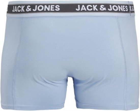 Jack & Jones Evan Solid Trunks 5-Pack Black - Spodná bielizeň - Spodné Prádlo 2XL-8XL