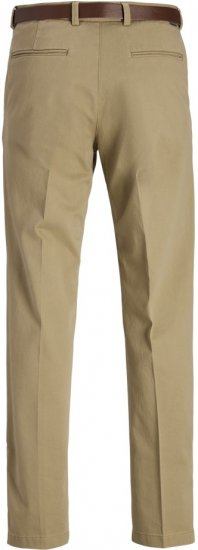 Jack & Jones Ollie Franco Chino Pants with Belt Brown - Džínsy & nohavice - Džínsy a Nohavice - W40-W70