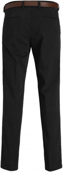 Jack & Jones Ollie Franco Chino Pants with Belt Black - Džínsy & nohavice - Džínsy a Nohavice - W40-W70