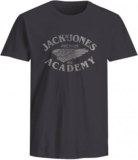 Jack & Jones Freddy Crew Neck T-Shirt Blue - Tričká - Nadrozmerné tričká - 2XL-14XL