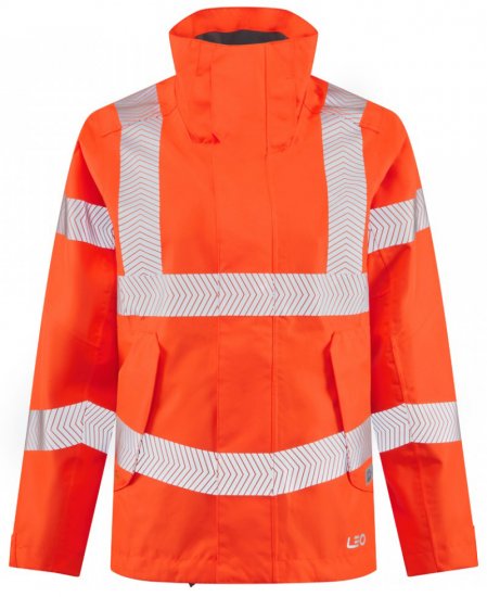 Leo Rosemoor EcoViz 15K Performance+ Breathable Women's Jacket Hi-Vis Orange - Pracovné Odevy - 
