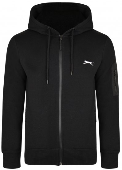 Slazenger Joe Hoodie Black - Mikiny & mikiny bez kapucne - Mikiny & Mikiny s Kapucňou 2XL-12XL