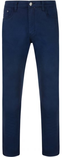 Kam Jeans Alba 5-pocket Stretch Chinos Navy TALL SIZES - PÁNSKE OBLEČENIE MT-6XLT - Veľkosti pre VYSOKÝCH