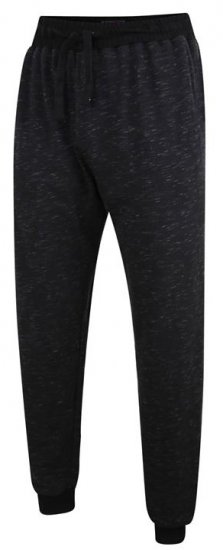 Kam Jeans 235 Melange Jog Bottoms Black - Tepláky & teplákové kraťasy - Tepláky & Teplákové kraťasy - 2XL-12XL