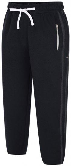 Kam Jeans 239 Stripe Jogger Black - Tepláky & teplákové kraťasy - Tepláky & Teplákové kraťasy - 2XL-12XL