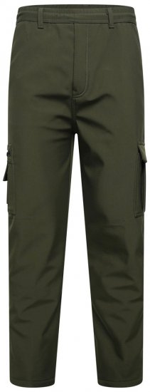 Kam Jeans 245 soft shell elastické nohavice khaki - Džínsy & nohavice - Džínsy a Nohavice - W40-W70