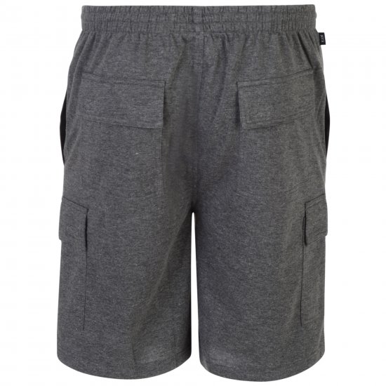 Kam Jeans Cargo Jogger shorts Grey - Tepláky & teplákové kraťasy - Tepláky & Teplákové kraťasy - 2XL-12XL