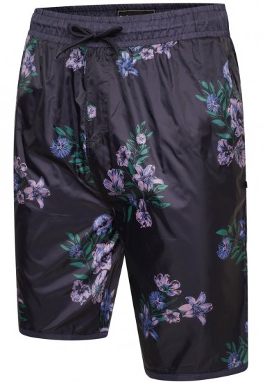 Kam Jeans 3005 Floral Print Swimmers Navy - Spodná bielizeň - Spodné Prádlo 2XL-8XL