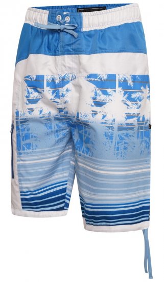 Kam Jeans 3008 Surfer Panelled Swimshorts - Spodná bielizeň - Spodné Prádlo 2XL-8XL