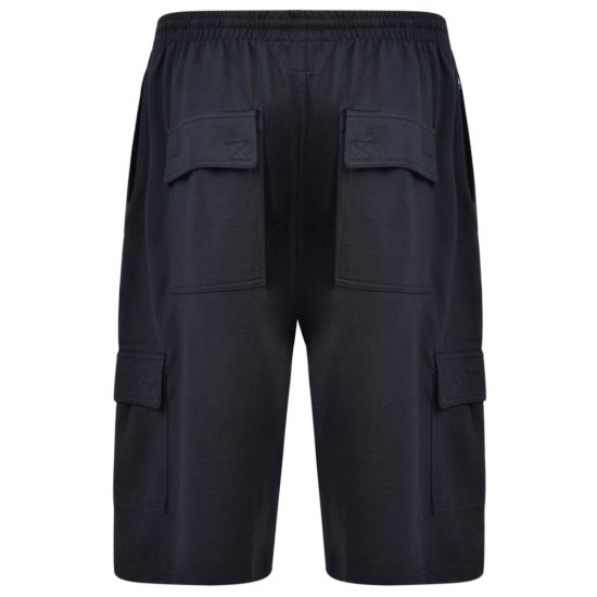 Kam Jeans Cargo Jogger shorts Black - Tepláky & teplákové kraťasy - Tepláky & Teplákové kraťasy - 2XL-12XL