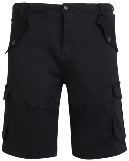 Kam Jeans 320 Cargoshorts Black - Šortky - Šortky W40-W60
