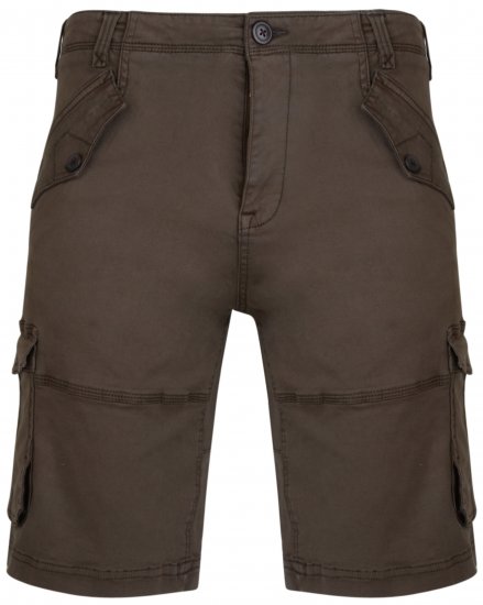 Kam Jeans 320 Cargoshorts Khaki - Šortky - Šortky W40-W60