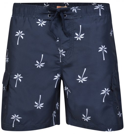 Kam Jeans 323 Swim Shorts Navy - Spodná bielizeň - Spodné Prádlo 2XL-8XL