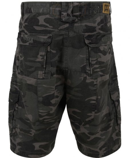Kam Jeans 329 Short Khaki Camo - Šortky - Šortky W40-W60