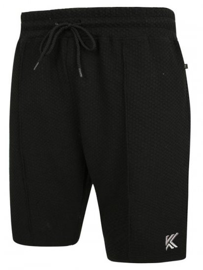 Kam Jeans 3305 Jaquard Mesh Shorts Black - Tepláky & teplákové kraťasy - Tepláky & Teplákové kraťasy - 2XL-12XL