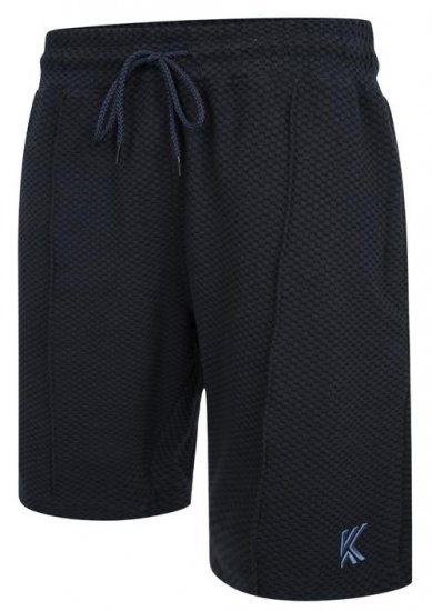 Kam Jeans 3305 Jaquard Mesh Shorts Navy - Tepláky & teplákové kraťasy - Tepláky & Teplákové kraťasy - 2XL-12XL