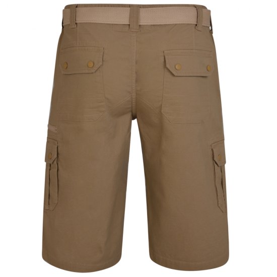 Kam Jeans 343 Cargoshorts Sand - Šortky - Šortky W40-W60