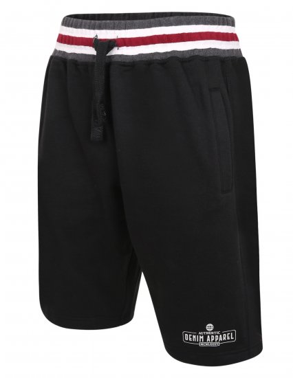 Kam Jeans 344 Jogger Shorts Black - Tepláky & teplákové kraťasy - Tepláky & Teplákové kraťasy - 2XL-12XL