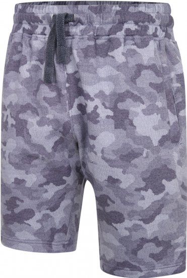 Kam Jeans 346 Camo Sweat Shorts Indigo TALL SIZES - PÁNSKE OBLEČENIE MT-6XLT - Veľkosti pre VYSOKÝCH