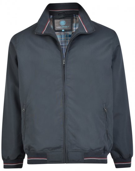 Kam Jeans 440 Jacket Navy - Bundy - Bundy Nadmerné Veľkosti 2XL-8XL