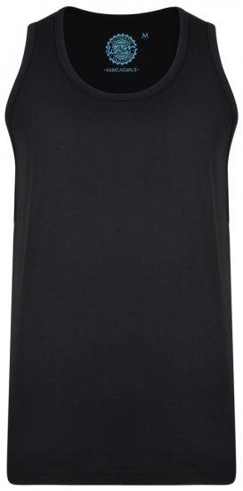Kam Jeans 500 Tank Top Black - Tričká - Nadrozmerné tričká - 2XL-14XL