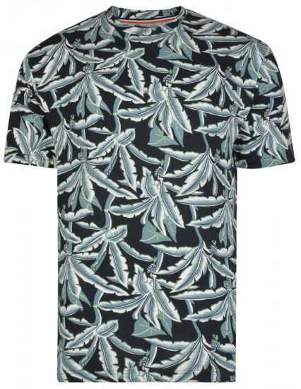 Kam Jeans 5260 T-shirt Navy - Tričká - Nadrozmerné tričká - 2XL-14XL