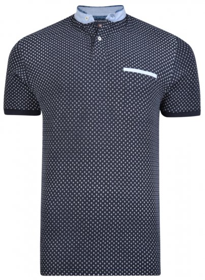 Kam Jeans 5269 Polo Black - Polokošele - Polokošele 2XL-8XL