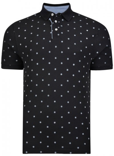 Kam Jeans 5272 Polo Black - Polokošele - Polokošele 2XL-8XL