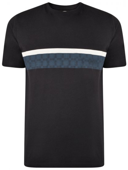 Kam Jeans 5307 T-shirt Navy - Tričká - Nadrozmerné tričká - 2XL-14XL