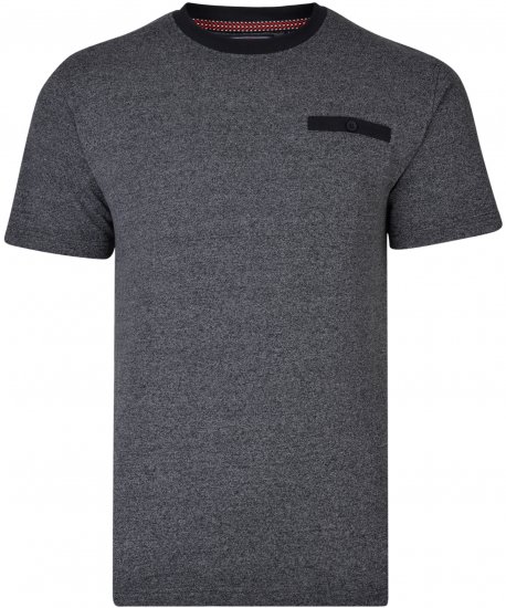 Kam Jeans 5325 T-shirt Navy - Tričká - Nadrozmerné tričká - 2XL-14XL