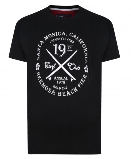 Kam Jeans 5331 Twin pack California Tee - Tričká - Nadrozmerné tričká - 2XL-14XL