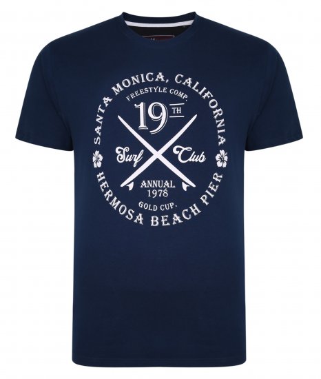 Kam Jeans 5331 Twin pack California Tee - Tričká - Nadrozmerné tričká - 2XL-14XL