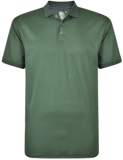 Kam Jeans Technical Lightweight Polo Forest Green - Športové oblečenie - Sportovní Oblečení 2XL-10XL