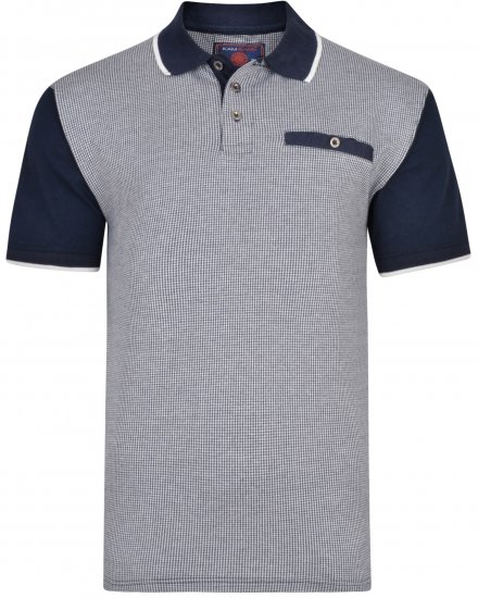 Kam Jeans 5421 Polo Navy - Polokošele - Polokošele 2XL-8XL