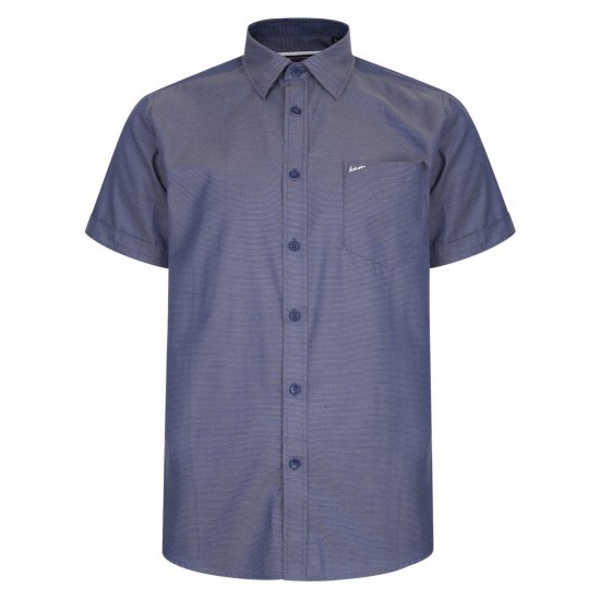 Kam Jeans 6203 Smart/Casual Shirt Indigo - Košele - Košele 2XL-10XL