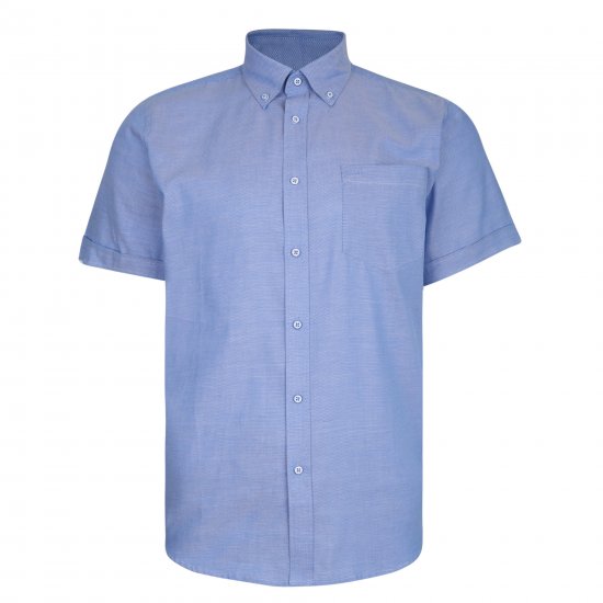 Kam Jeans 6205 Fresh Summer Shirt Blue - Košele - Košele 2XL-10XL